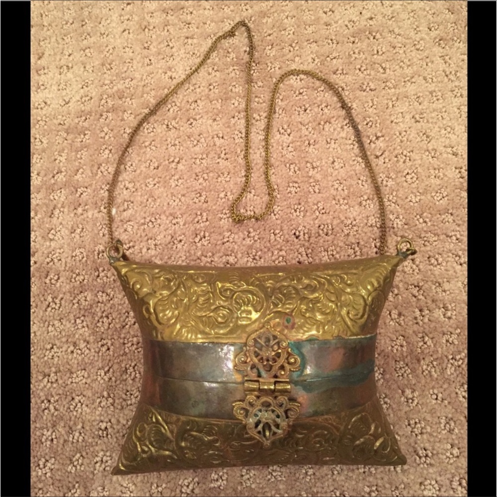 Unique metal crossbody/shoulder bag